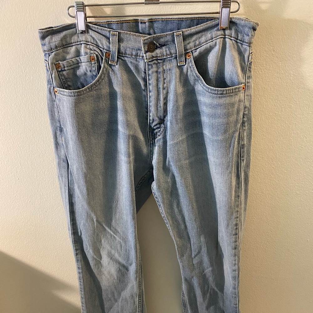 LEVIS Light Wash Boyfriend Jeans